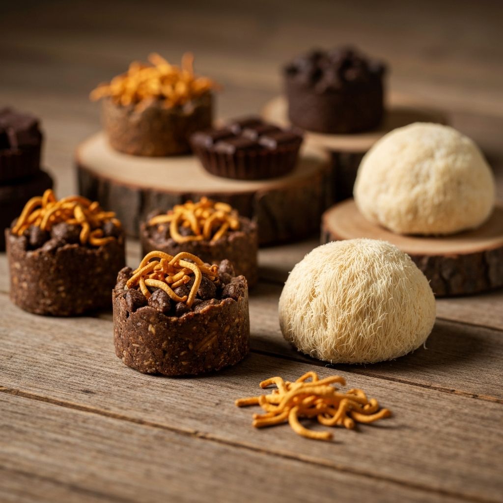 Cordyceps & Lion's Mane Chocolates — Wellness Meets Indulgence
