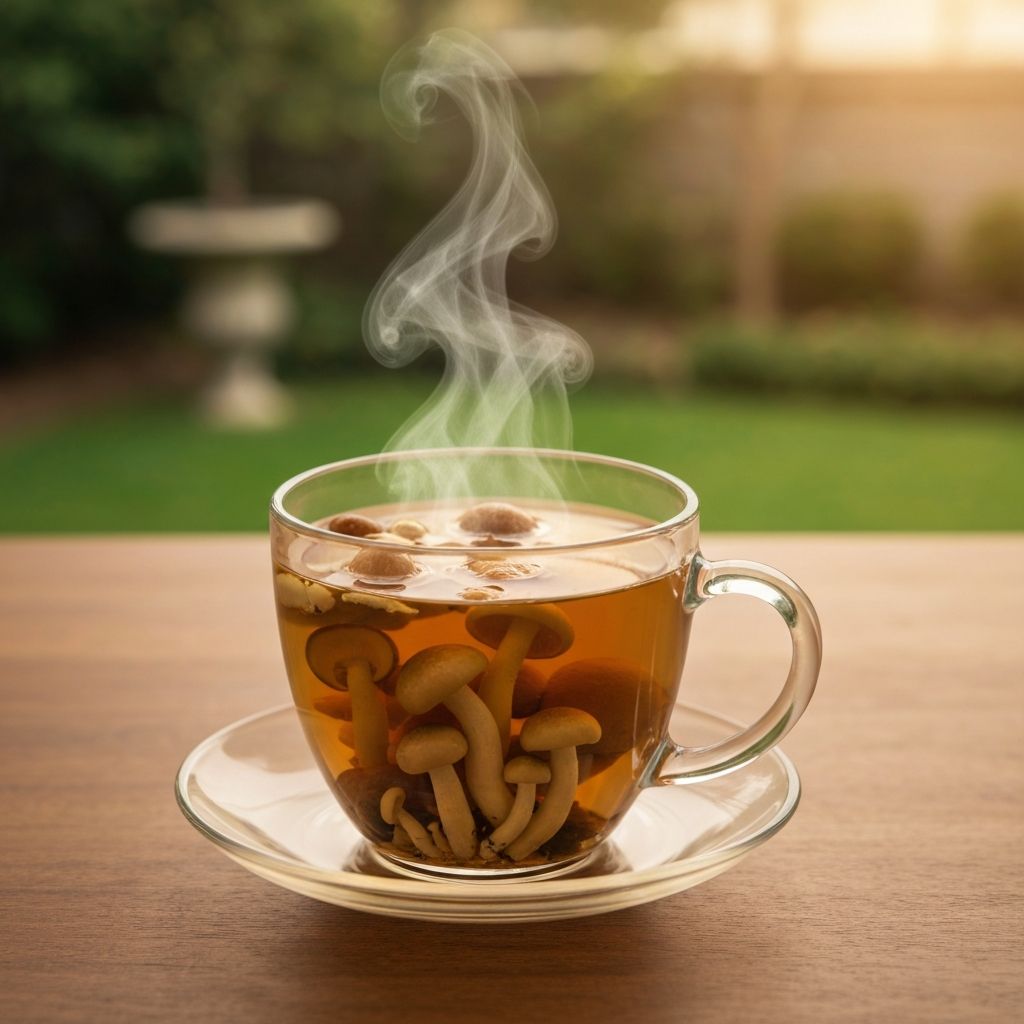 Mushroom Tea for Health & Wellness — Relax, Recharge & Restore